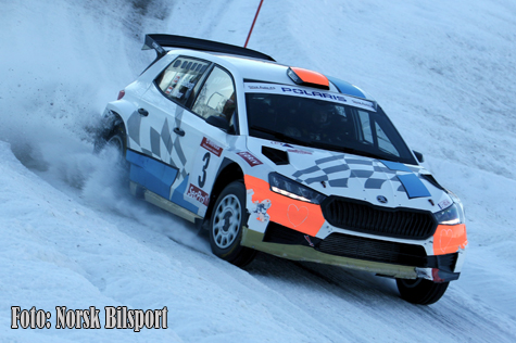 Mange svensker i lørdagens norske vinterfinale, Numedalsrally.