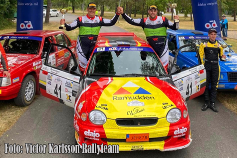 © Victor Karlsson Rallyteam.
